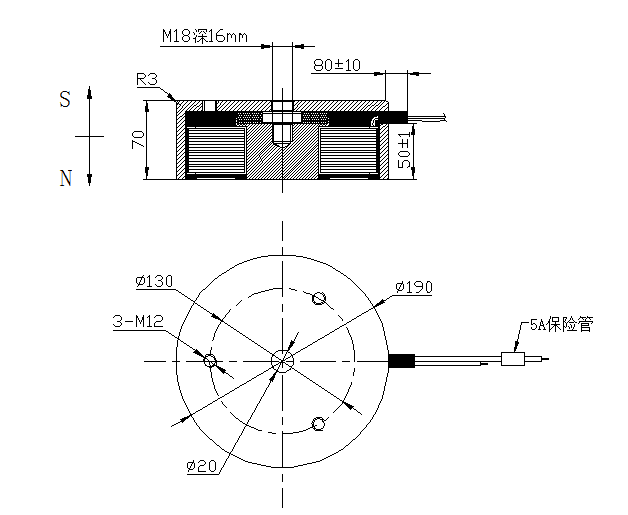 电永磁爱体育网页版-爱体育（中国）
尺寸图
